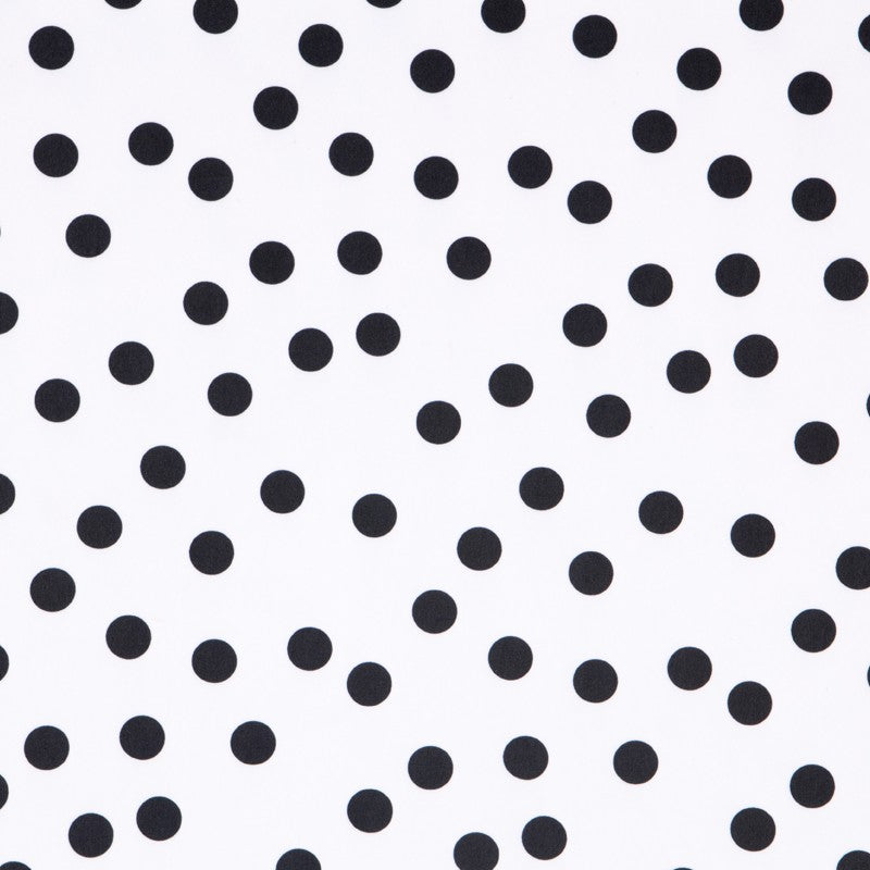 Polyester Mesh Flamenco Black 18mm White - Ribes y Casals