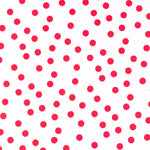 Polyester Mesh Flamenco Red 18mm White - Ribes y Casals