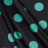 Polyester Mesh Flamenco Green 33mm Black - Ribes y Casals