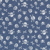 Mesh Gym Suit Skulls Denim - Ribes y Casals