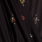 Summer Mesh Little Flowers Black - Ribes y Casals