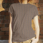 Viscose Mesh 3D Ochre - Ribes y Casals