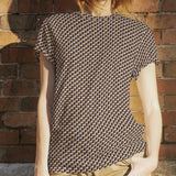 Viscose Mesh 3D Ochre - Ribes y Casals