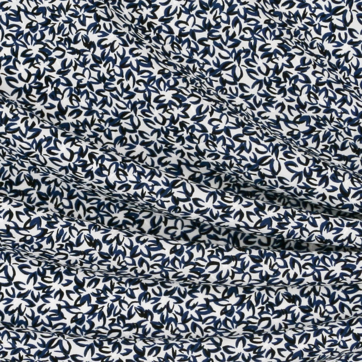 Viscose Mesh Asia Dark Blue - Ribes y Casals