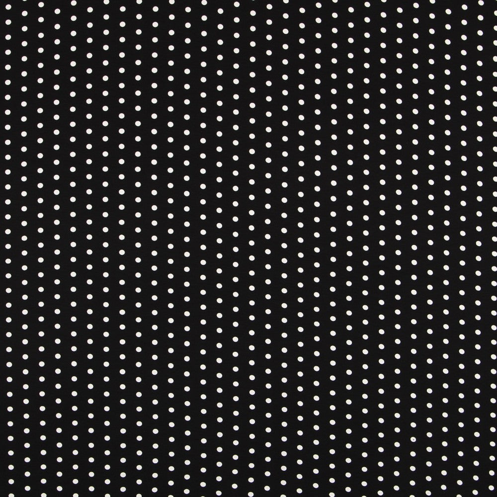Black Dots Viscose knit - Ribes y Casals