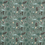 Green Northern Forest Cotton Knitwear - Ribes y Casals