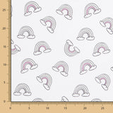 Glitter Rainbow Cotton Knit - Ribes y Casals