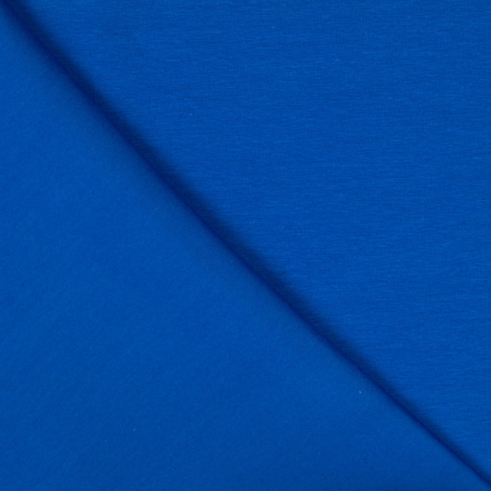 Punto Algodón Lycra Orgánico Azulón - Ribes y Casals