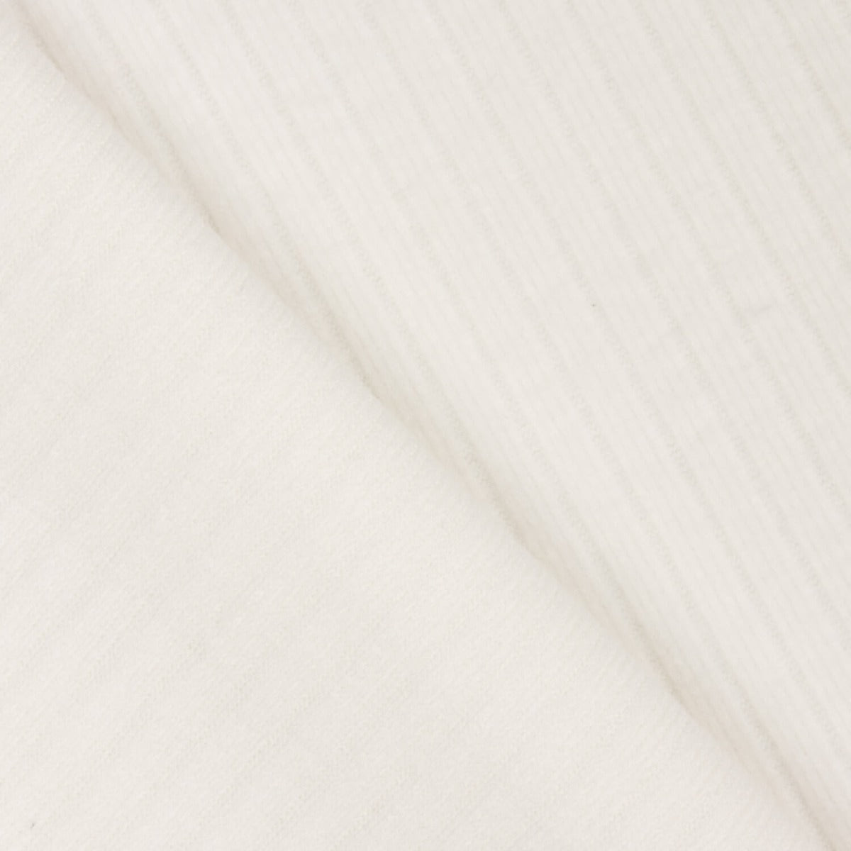 White Ribbed Knit with Corduroy Effect - Ribes y Casals