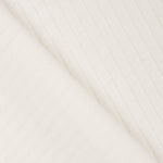 White Ribbed Knit with Corduroy Effect - Ribes y Casals