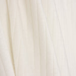 White Ribbed Knit with Corduroy Effect - Ribes y Casals