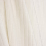 White Ribbed Knit with Corduroy Effect - Ribes y Casals