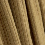 Camel Ribbed Knit with Corduroy Effect - Ribes y Casals