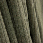 Sage Green Ribbed Knit with Corduroy Effect - Ribes y Casals