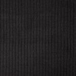 Black Ribbed Knit with Corduroy Effect - Ribes y Casals