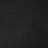 Black Ribbed Knit with Corduroy Effect - Ribes y Casals
