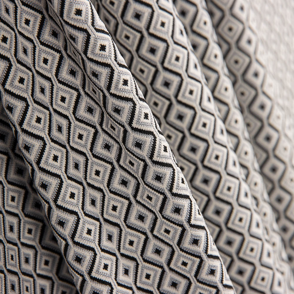 Jacquard Knit Hexa Gray - Ribes y Casals