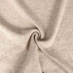 Beige Angora-Effect English Rib Knit - Ribes y Casals