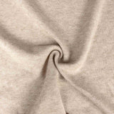 Beige Angora-Effect English Rib Knit - Ribes y Casals