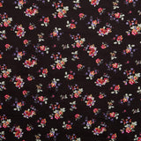 Black Cotton Cretonne Jersey - Ribes y Casals