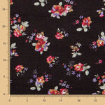 Black Cotton Cretonne Jersey - Ribes y Casals