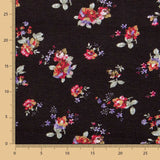 Black Cotton Cretonne Jersey - Ribes y Casals