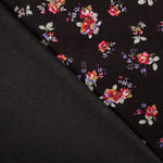 Black Cotton Cretonne Jersey - Ribes y Casals