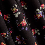 Black Cotton Cretonne Jersey - Ribes y Casals