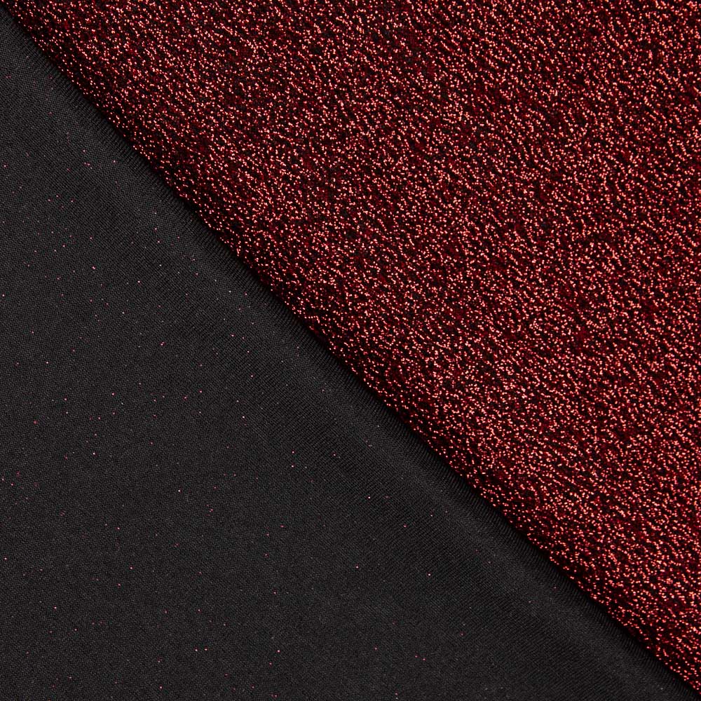 Garnet Shiny Knit Lamé - Ribes y Casals