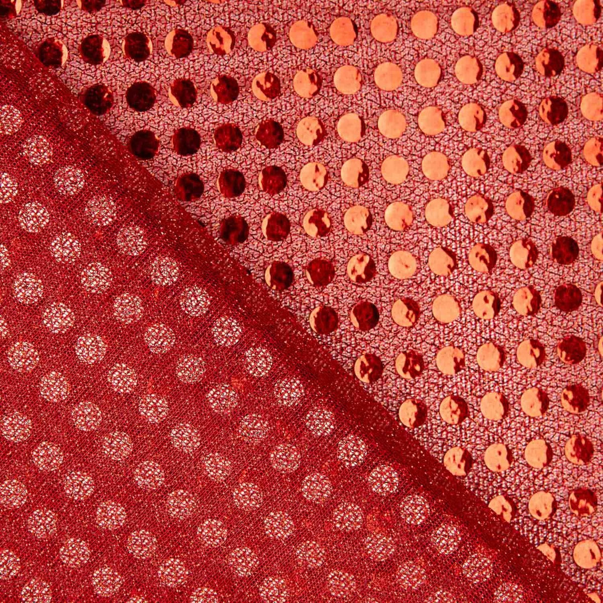 Knit Sequin Red - Ribes y Casals