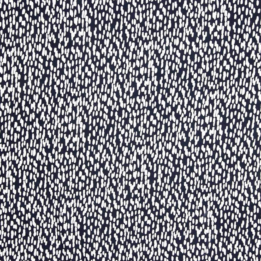 Navy Speckled Viscose Knit - Ribes y Casals