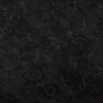 Polyester Jacquard Knit Black - Ribes y Casals