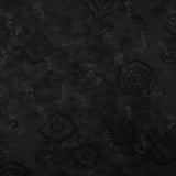 Polyester Jacquard Knit Black - Ribes y Casals