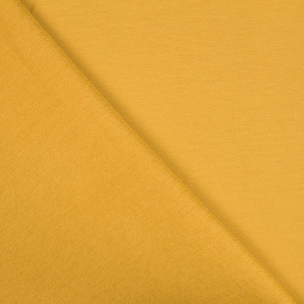 Sweatshirt Fleece Fabric Mustard - Ribes y Casals