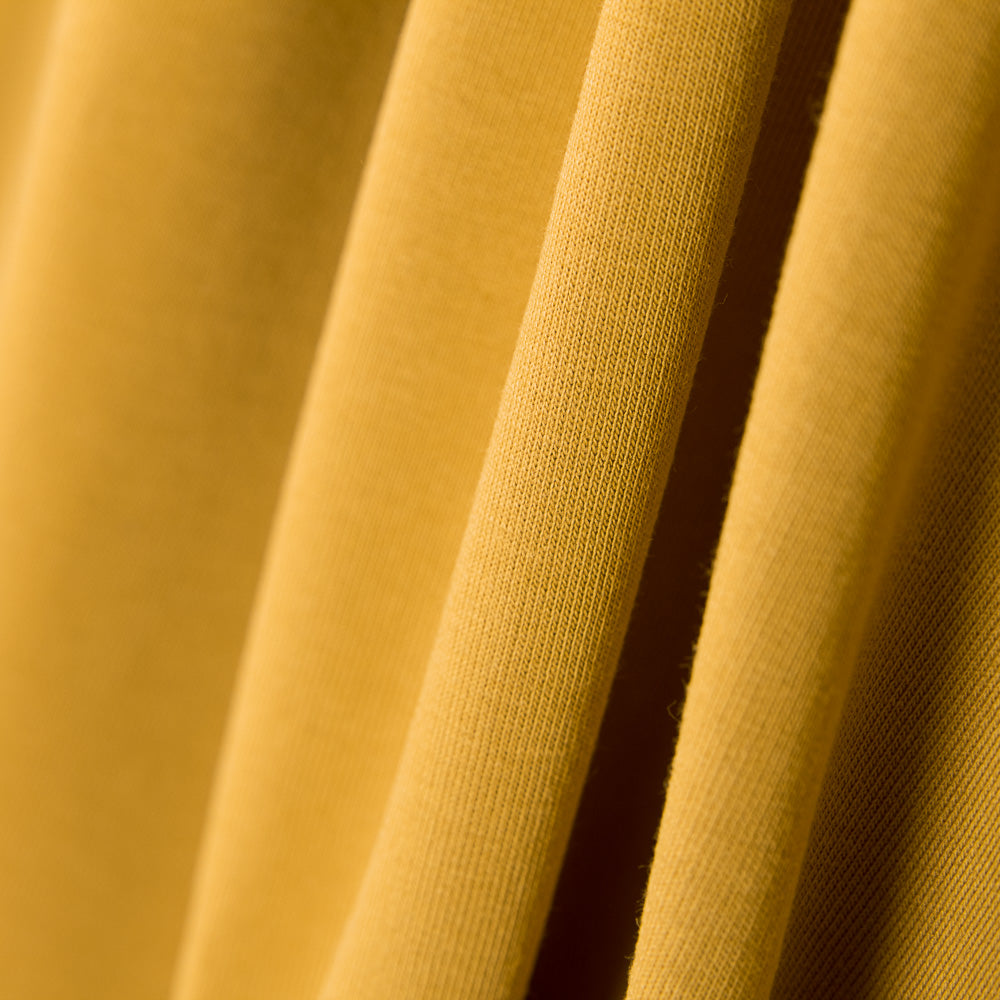 Sweatshirt Fleece Fabric Mustard - Ribes y Casals