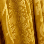 Embossed Jacquard Velvet Knit – Gold - Ribes y Casals