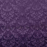 Embossed Jacquard Velvet Knit – Purple - Ribes y Casals
