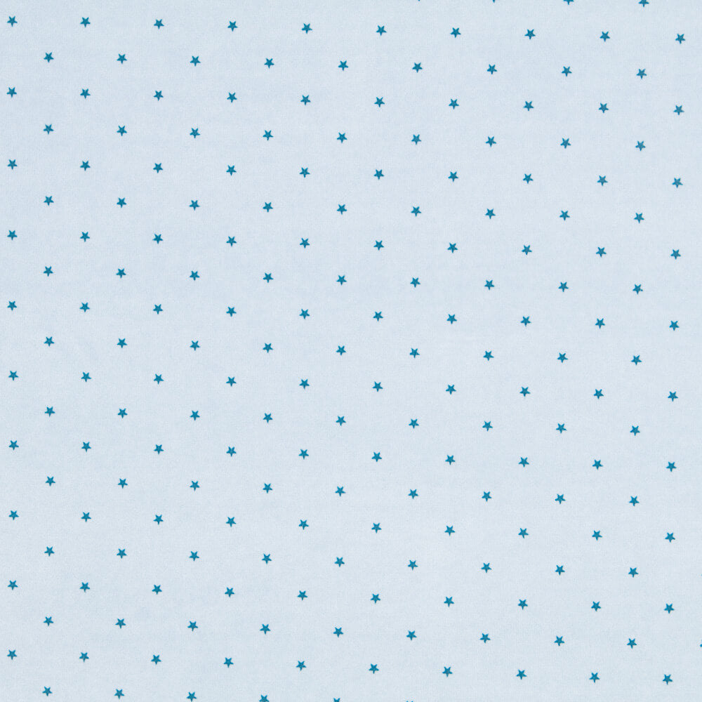 Oeko-Tex® Plush Knit Blue Stars - Ribes y Casals