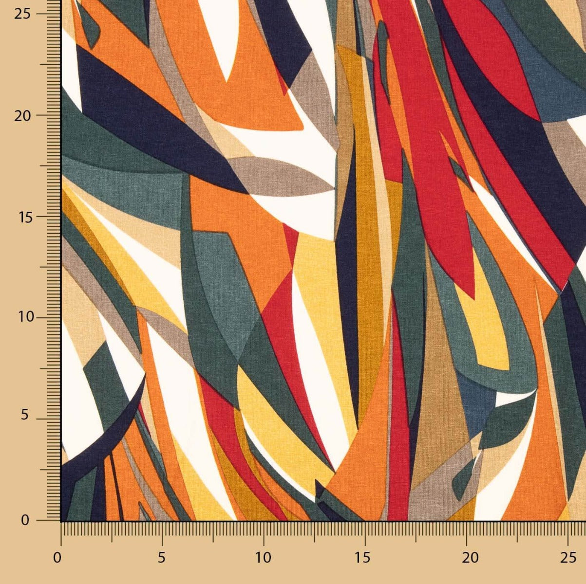 Abstract Viscose Knit Multi-Colour - Ribes y Casals