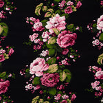 Black Cretonne Viscose Knit - Ribes y Casals