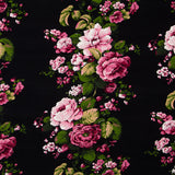 Black Cretonne Viscose Knit - Ribes y Casals
