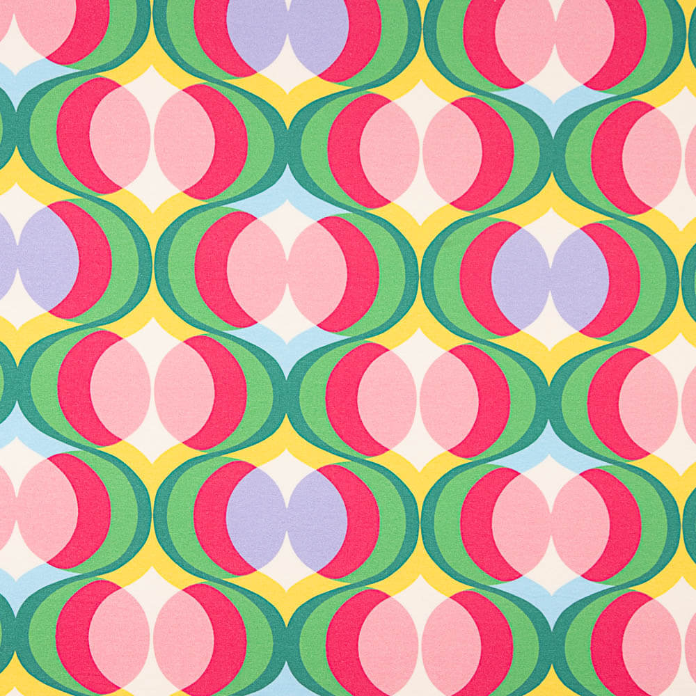 Aila Printed Viscose Knit - Ribes y Casals