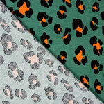 Mint Green Leopard Knit Viscose - Ribes y Casals