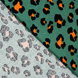 Mint Green Leopard Knit Viscose - Ribes y Casals