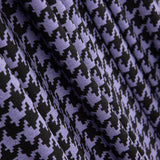 Purple Houndstooth Viscose Knit - Ribes y Casals