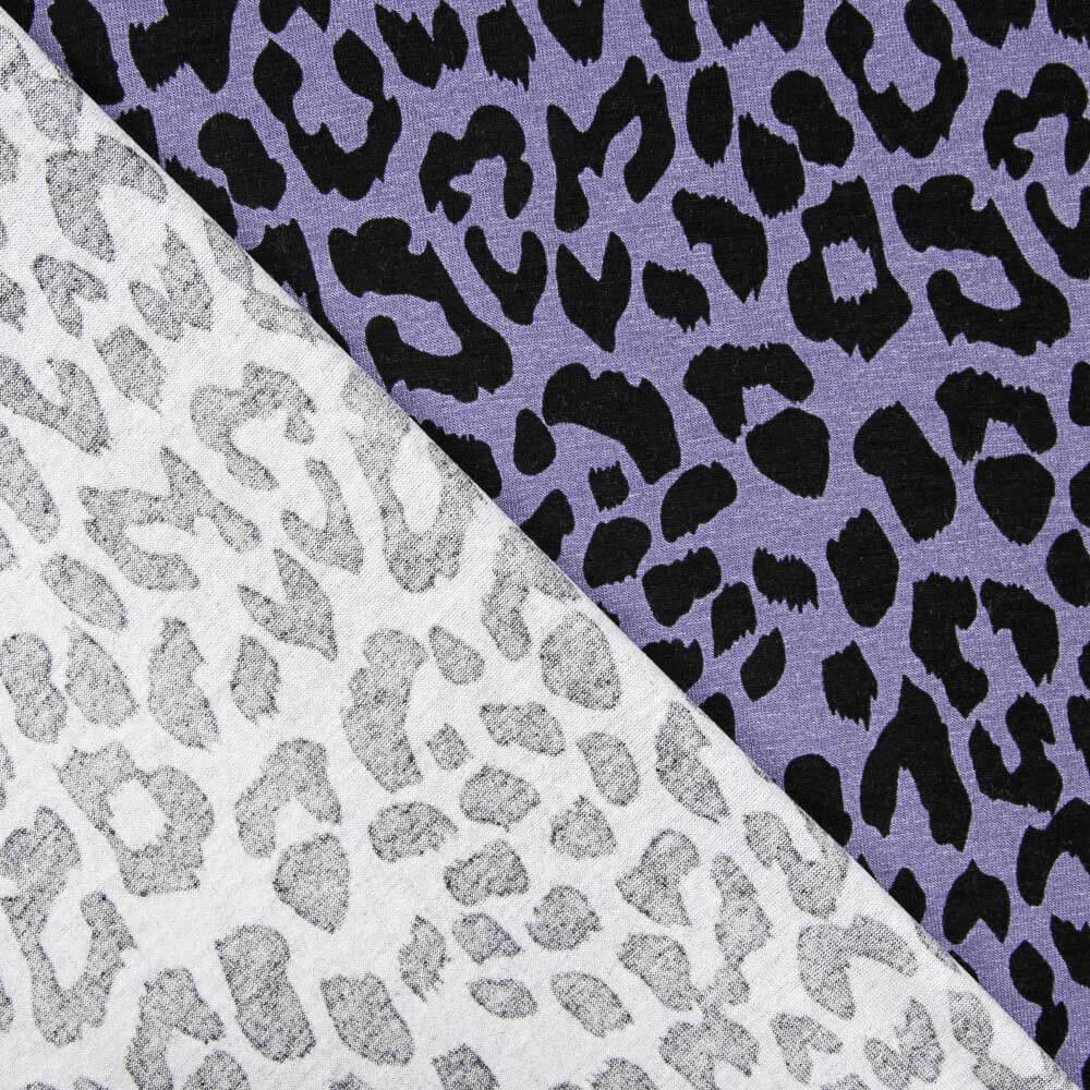 Wild Purple Viscose Knit - Ribes y Casals