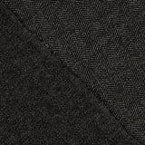Marl grey and Black Vigoré Herringbone Knit, Two-Way Stretch - Ribes y Casals