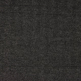 Marl grey and Black Vigoré Herringbone Knit, Two-Way Stretch - Ribes y Casals