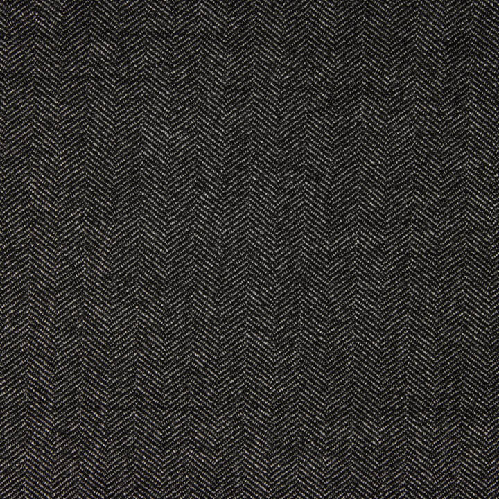 Marl grey and Black Vigoré Herringbone Knit, Two-Way Stretch - Ribes y Casals