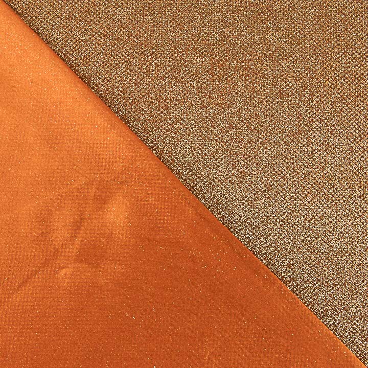 Orange Glitter Lamé Dot - Ribes y Casals